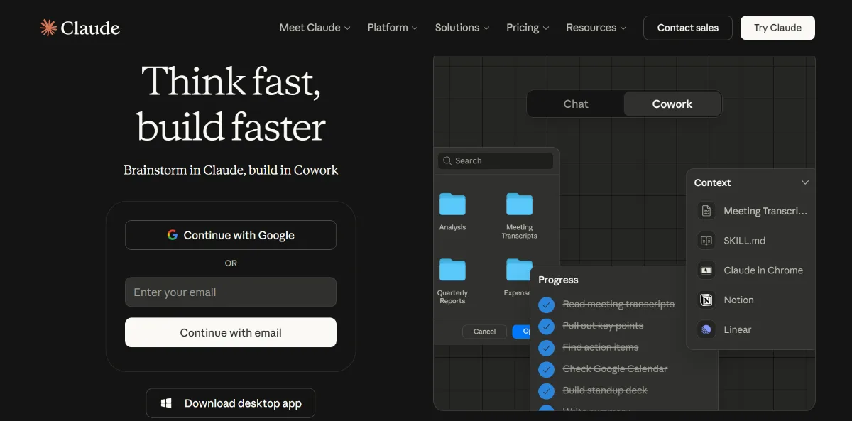 Claude tool dashboard interface screenshot 1